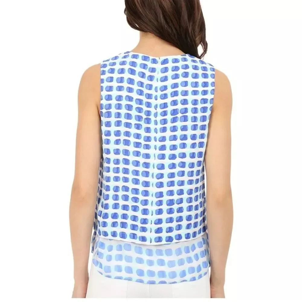 NWT Kate Spade Silk Layered Sleeveless Tank